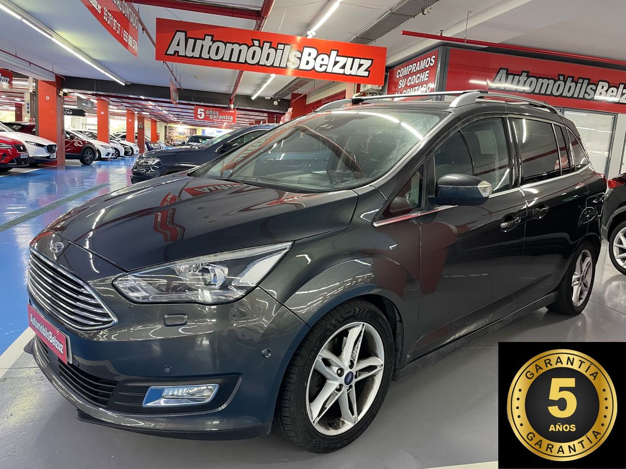 Ford c max con navegador  de segunda mano - ford grand c-max 2019 /