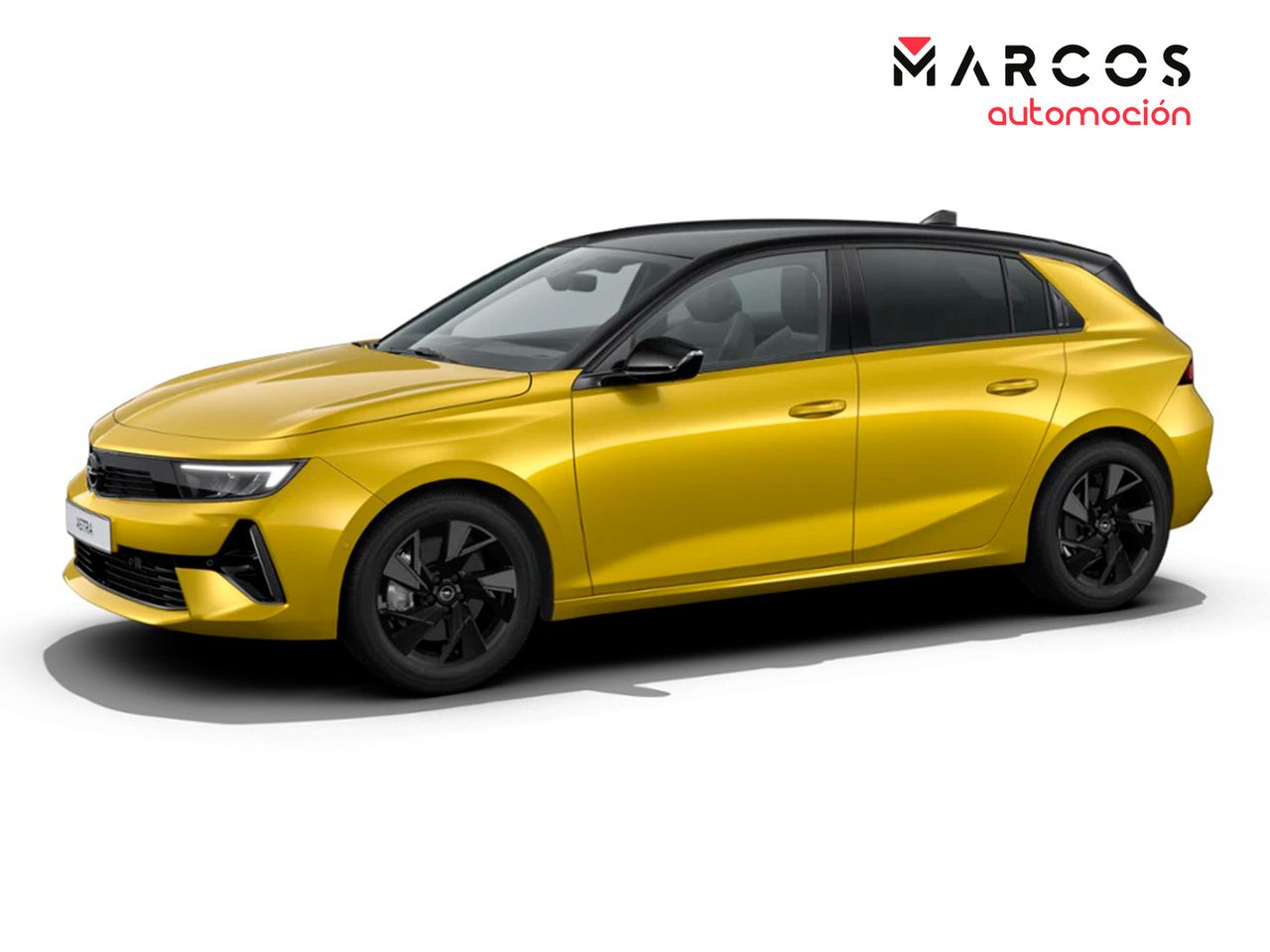 Opel astra 2023 amarillo  de segunda mano - opel astra 2023 /