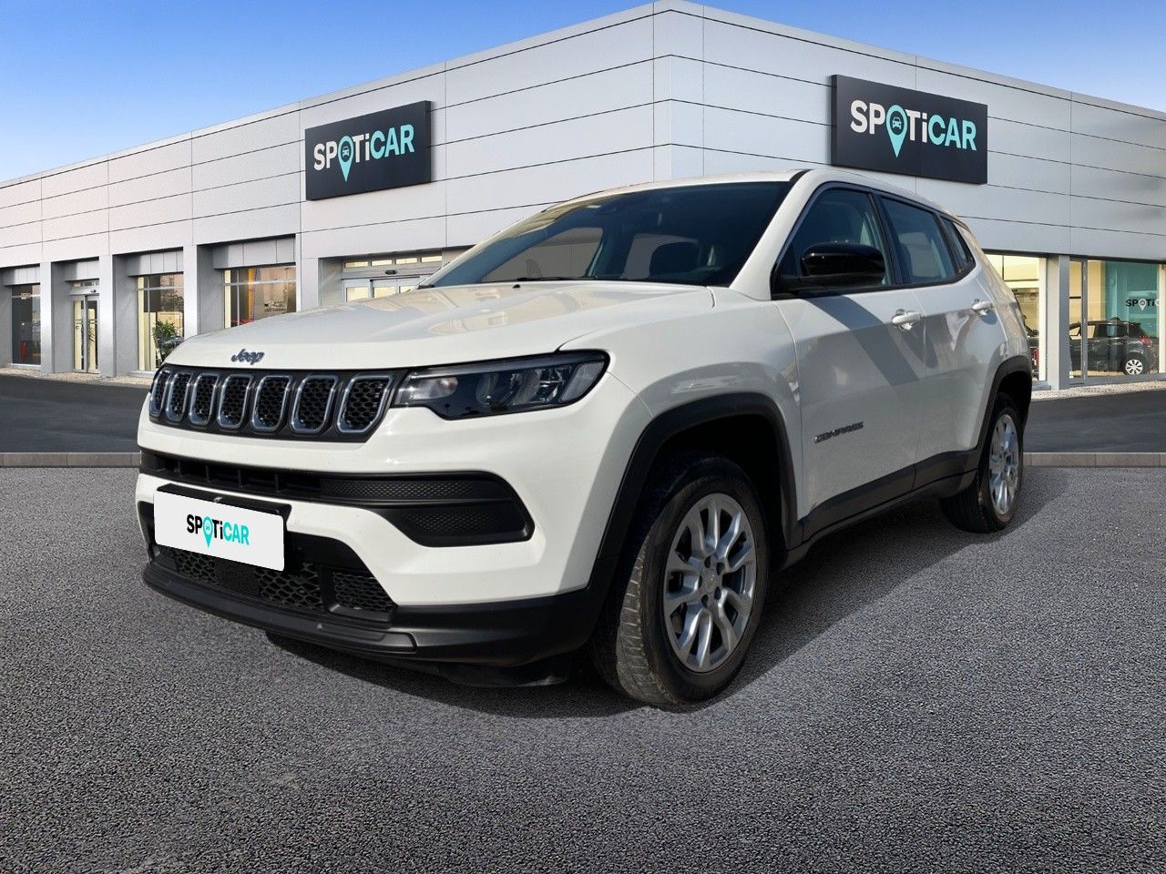 Jeep compass blanco  de segunda mano - jeep compass 2024 /