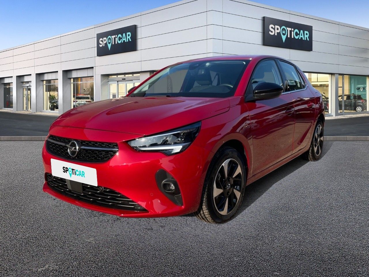 Opel corsa 2019 rojo  de segunda mano - opel corsa-e 2024 /