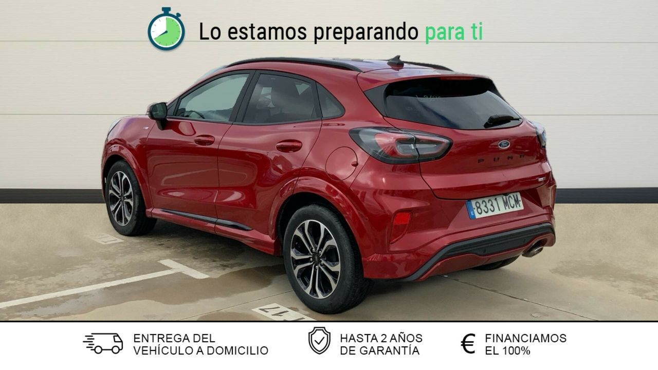 Ford Puma 1.0 ECOBOOST 92KW MHEV ST-LINE 125 5P