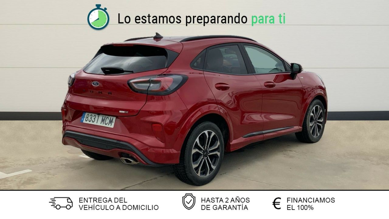 Ford Puma 1.0 ECOBOOST 92KW MHEV ST-LINE 125 5P