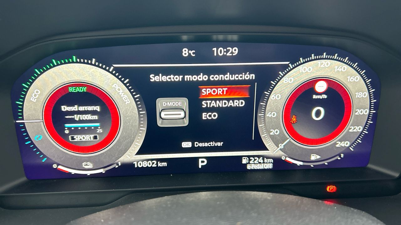 Nissan Juke 1.6 HYBRID HEV 105KW N-DESIGN BLACK AUTO 143 5P