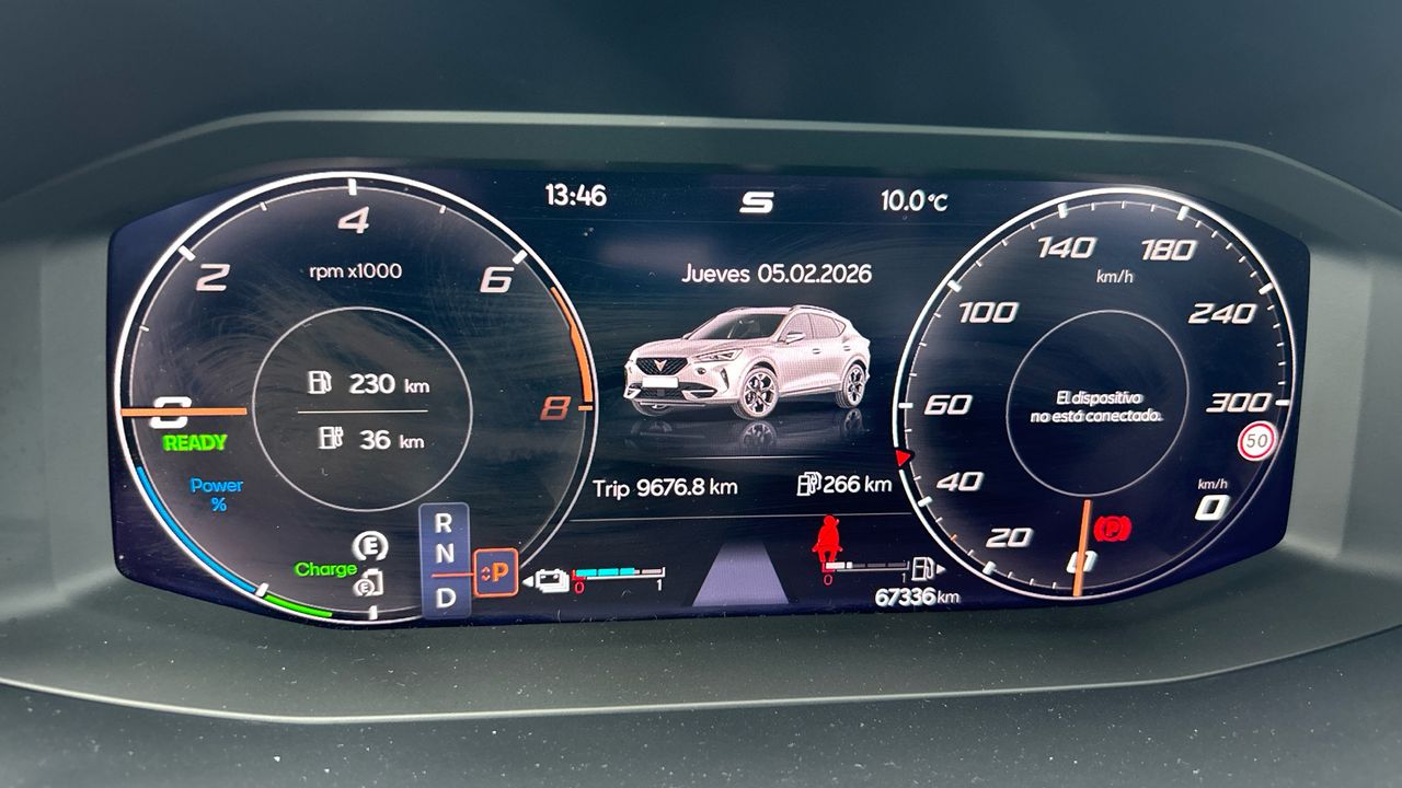 Cupra Formentor 1.4 E-HYBRID 150KW DSG 204 5P