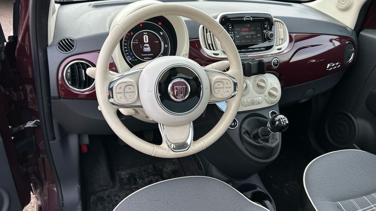 Fiat 500 1.2 LOUNGE S&S 69 3P