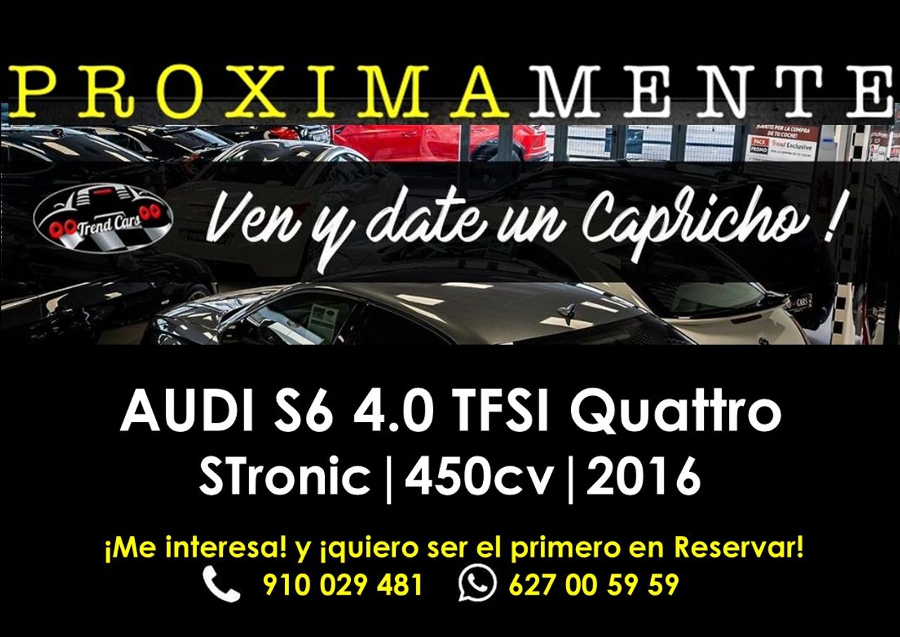 Audi A6 ocasión segunda mano 2016 Gasolina por 48.900€ en Madrid