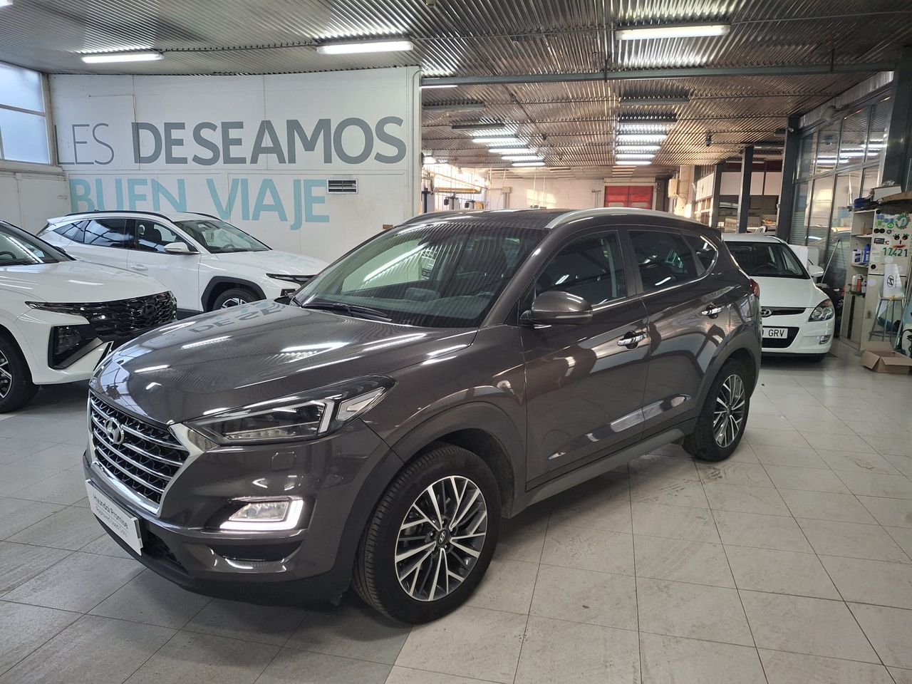 Tucson gris  de segunda mano - hyundai tucson 2019 /
