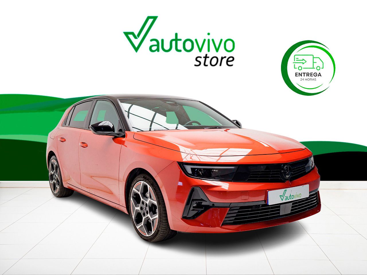 Opel astra 2024 rojo  de segunda mano - opel astra 2023 /