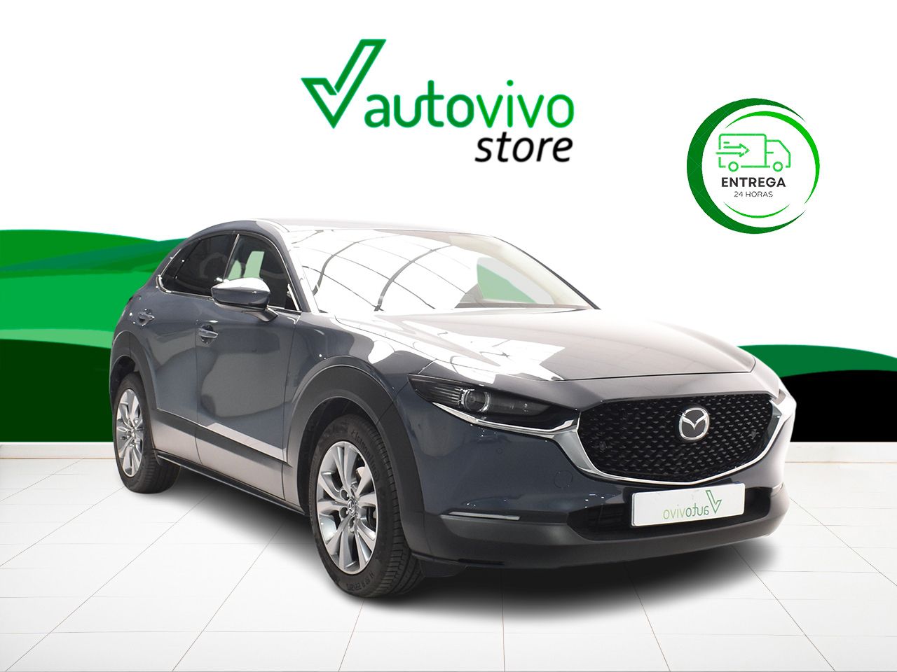 Mazda3 122cv  de segunda mano - mazda cx-30 2023 /