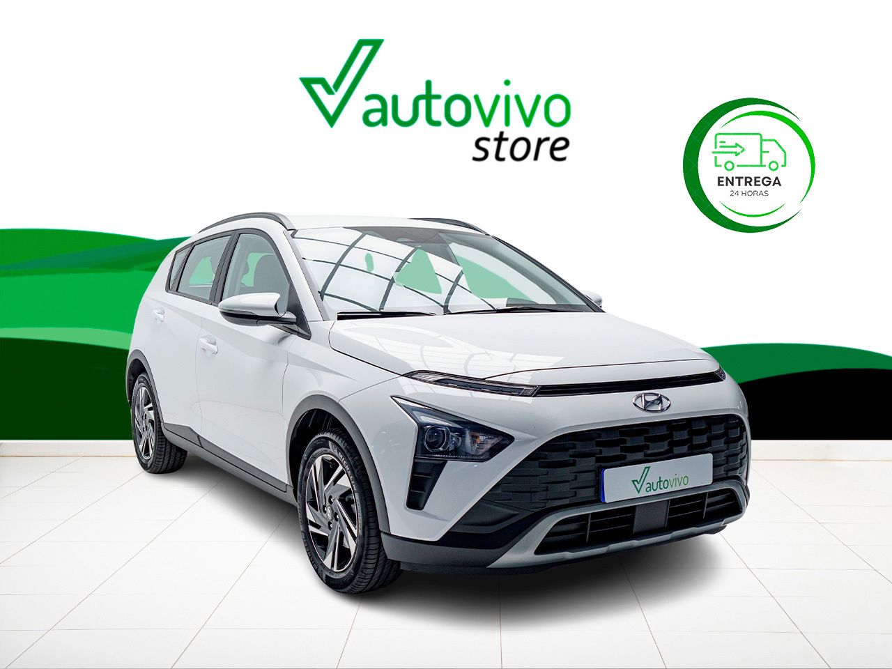Hyundai bayon 2024 color blanco  de segunda mano - hyundai bayon 2024 /