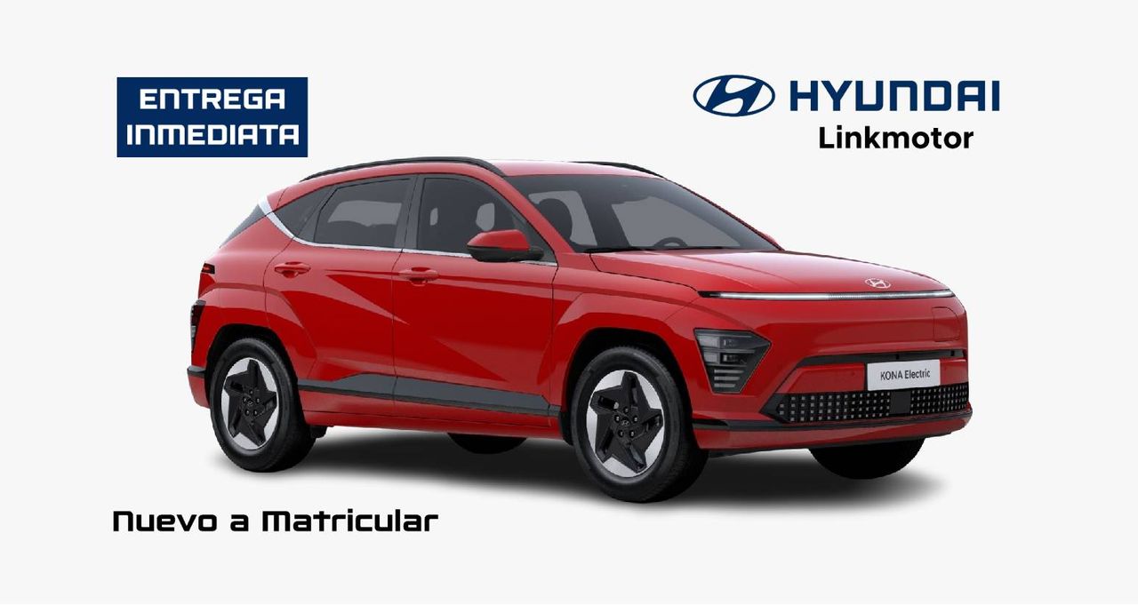 Hyundai i20 color rojo  de segunda mano - hyundai kona 2025 /