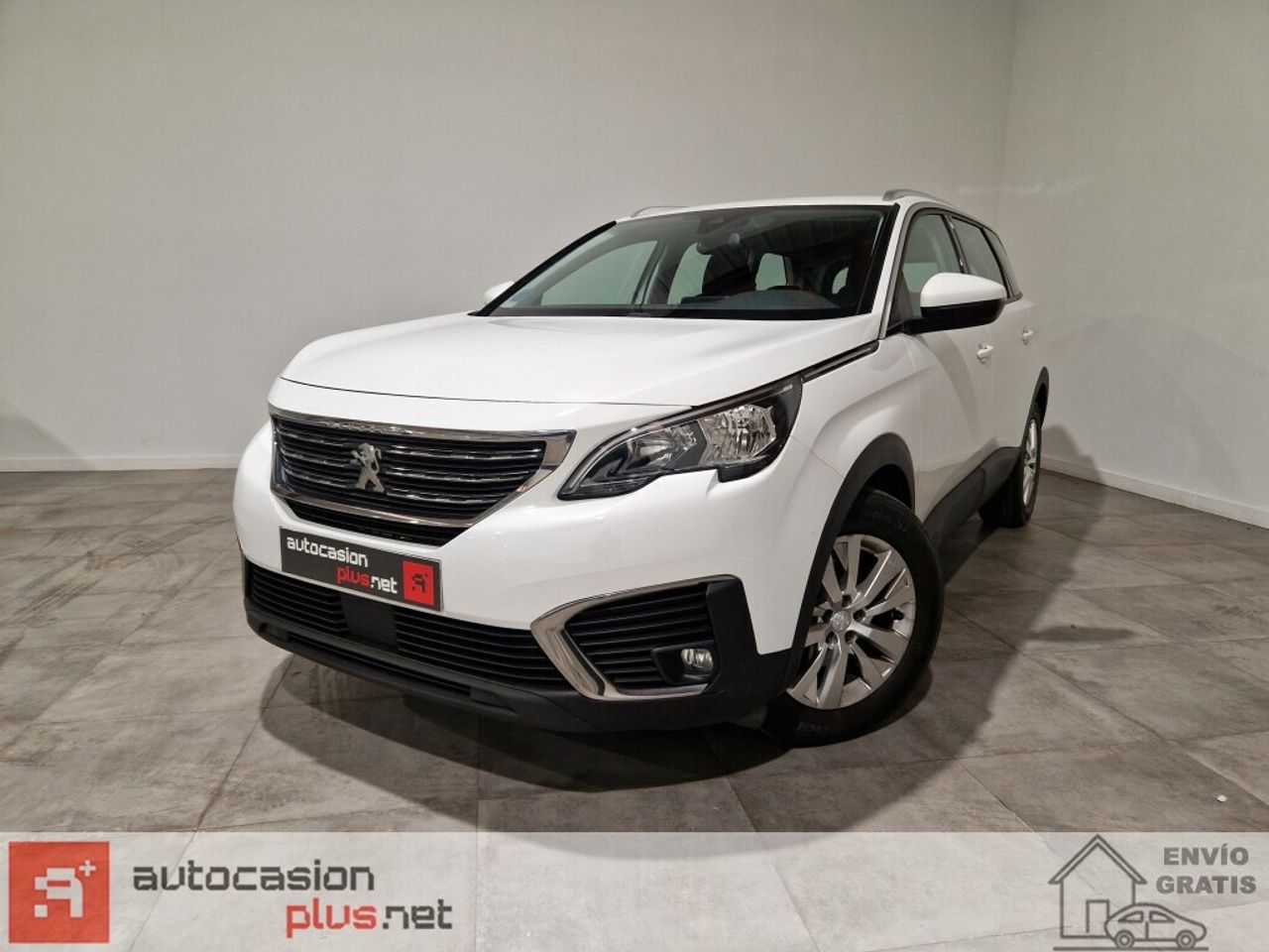 Peugeot 5008 blanco con 5 puertas  de segunda mano - peugeot 5008 2019 /