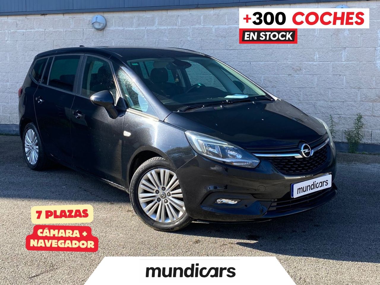 Opel zafira 6 marchas  de segunda mano - opel zafira tourer    2017 /