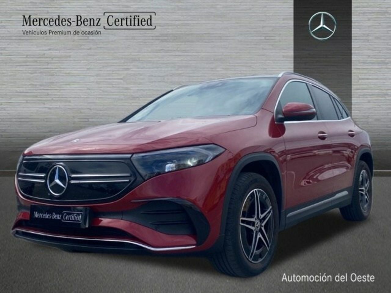 Pintura rojo manufaktur  de segunda mano - mercedes eqa 2023 /