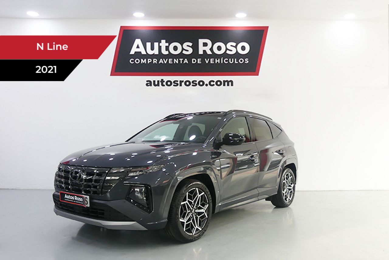 Hyundai tucson 2021 gris  de segunda mano - hyundai tucson 2021 /