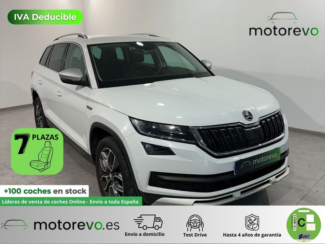 Skoda kodiaq diesel 200cv  de segunda mano - skoda kodiaq 2018 /