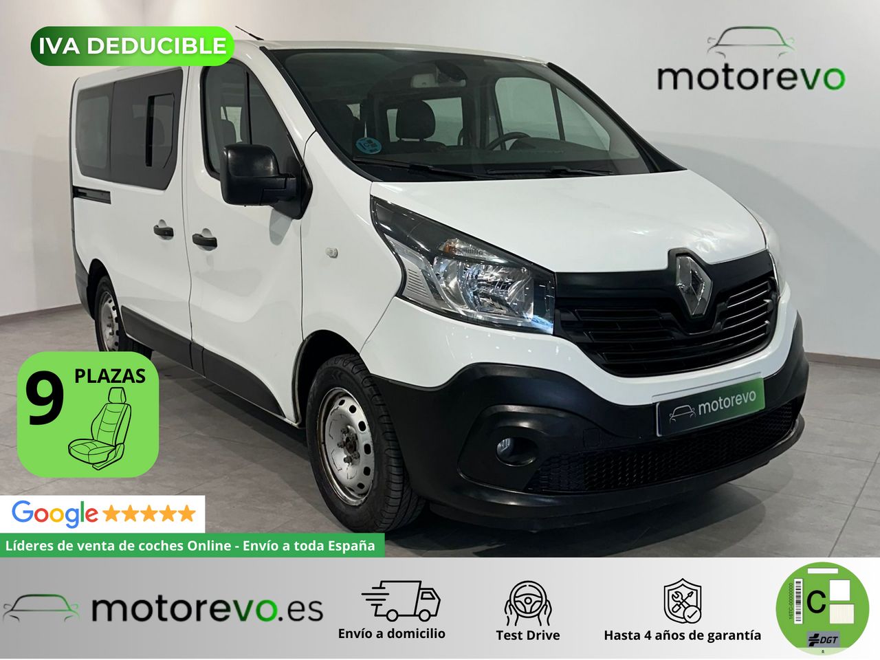 Renault captur 5 puertas  de segunda mano - renault trafic combi 2018 /