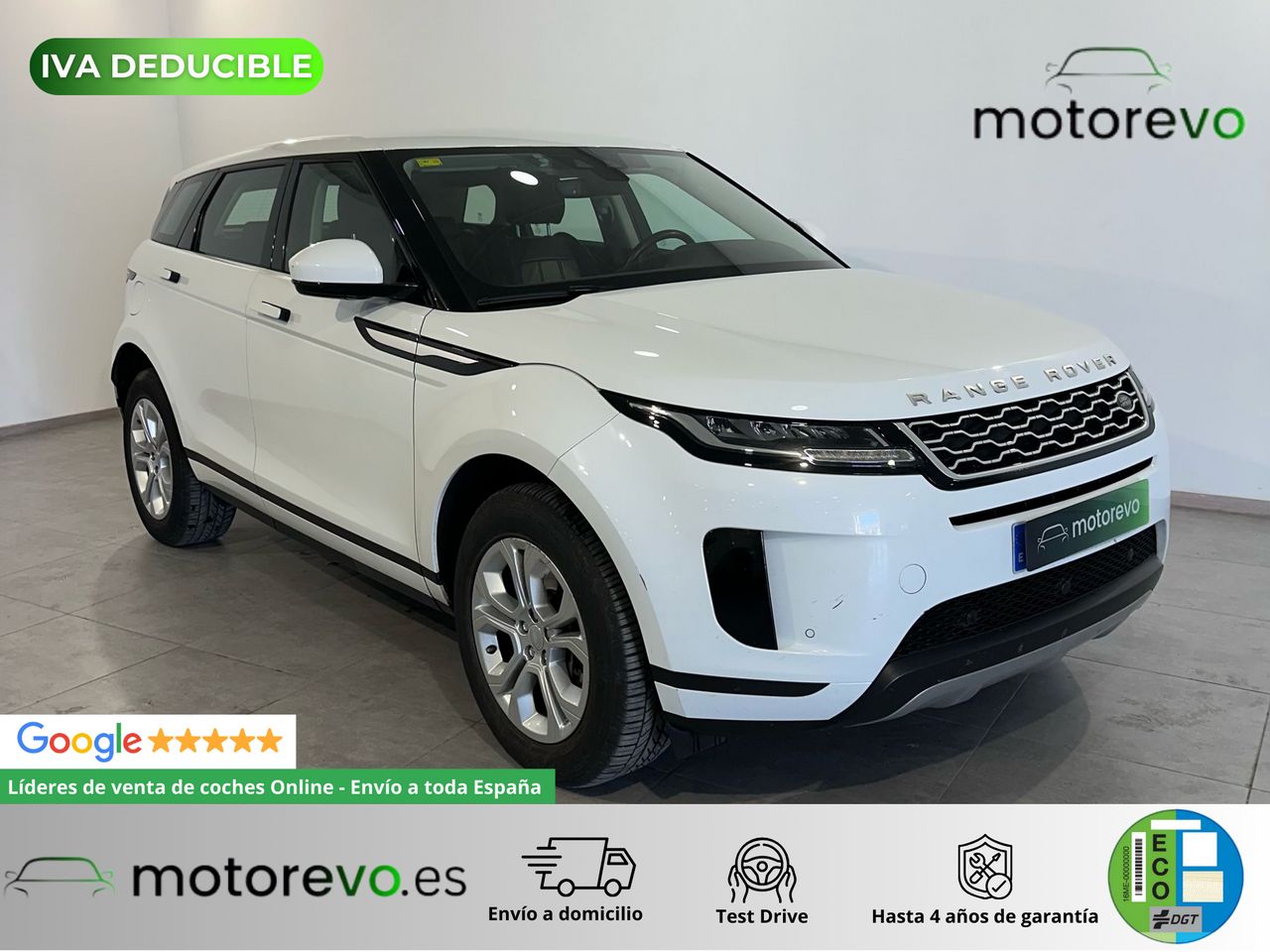 Land rover evoque blanco  de segunda mano - land-rover range rover evoque 2020 /