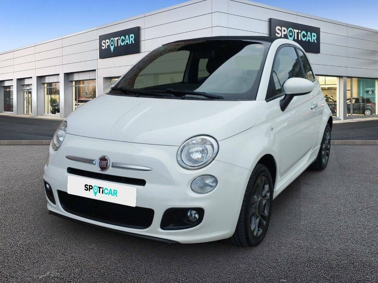 Fiat punto 2015 blanco 5 puertas  de segunda mano - fiat 500 2015 /