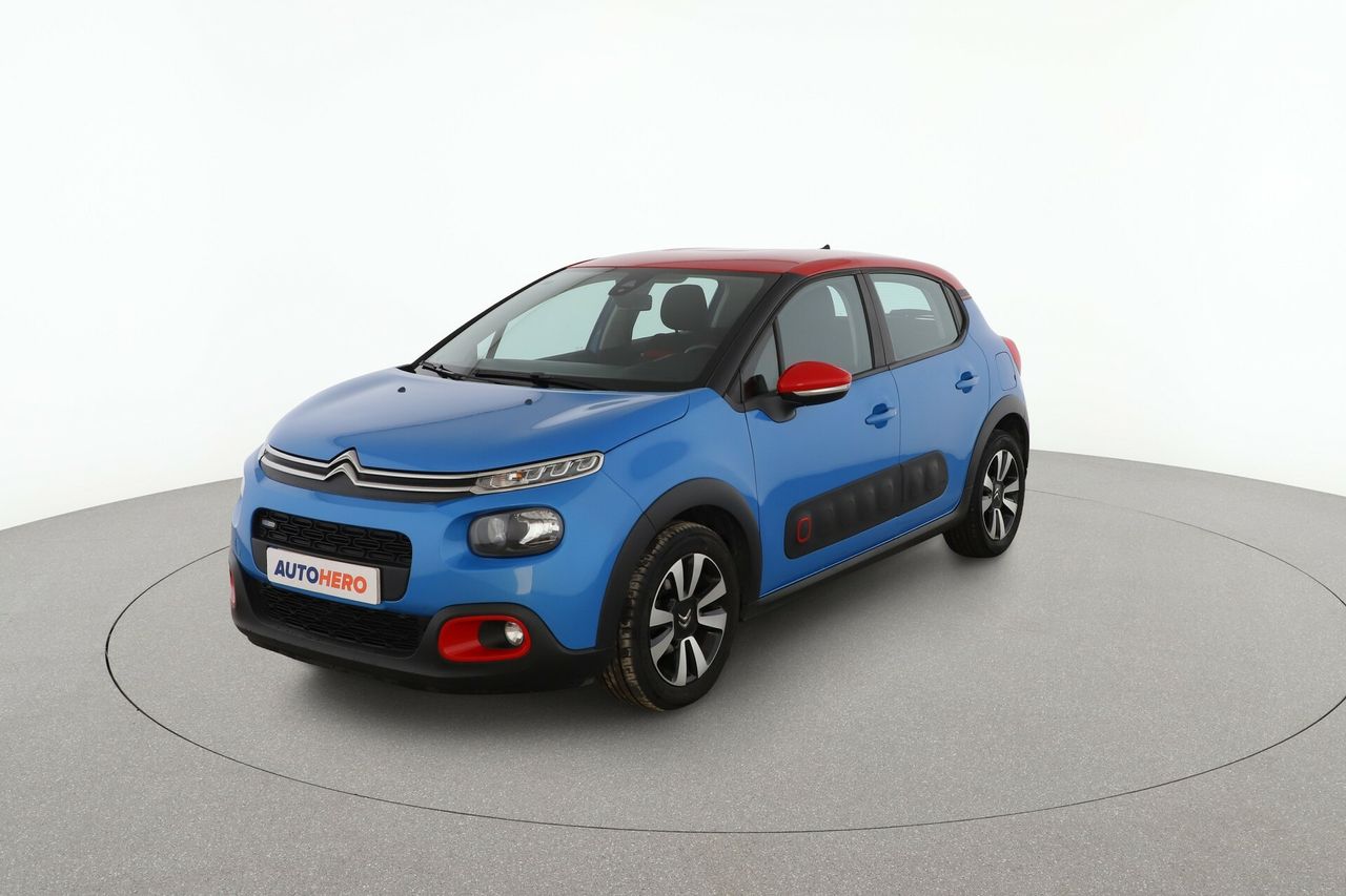 Hyundai kona electric color azul  de segunda mano - citroën c3 2017 /