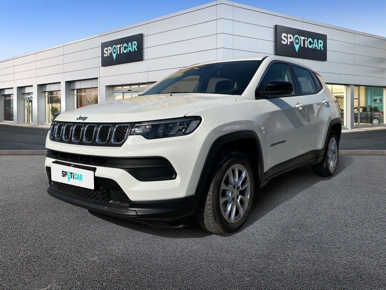 Jeep compass blanco  de segunda mano - jeep compass 2023 /
