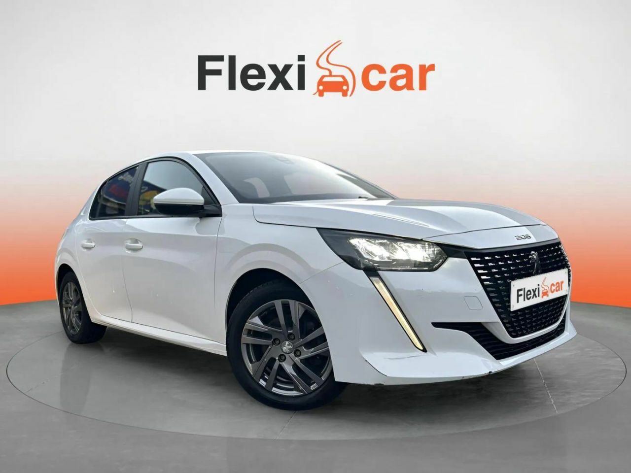 Peugeot 208 gris  de segunda mano - peugeot 208 2021 /