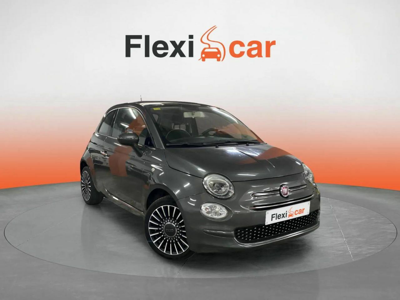 Fiat 500 2018 gris  de segunda mano - fiat 500 2018 /