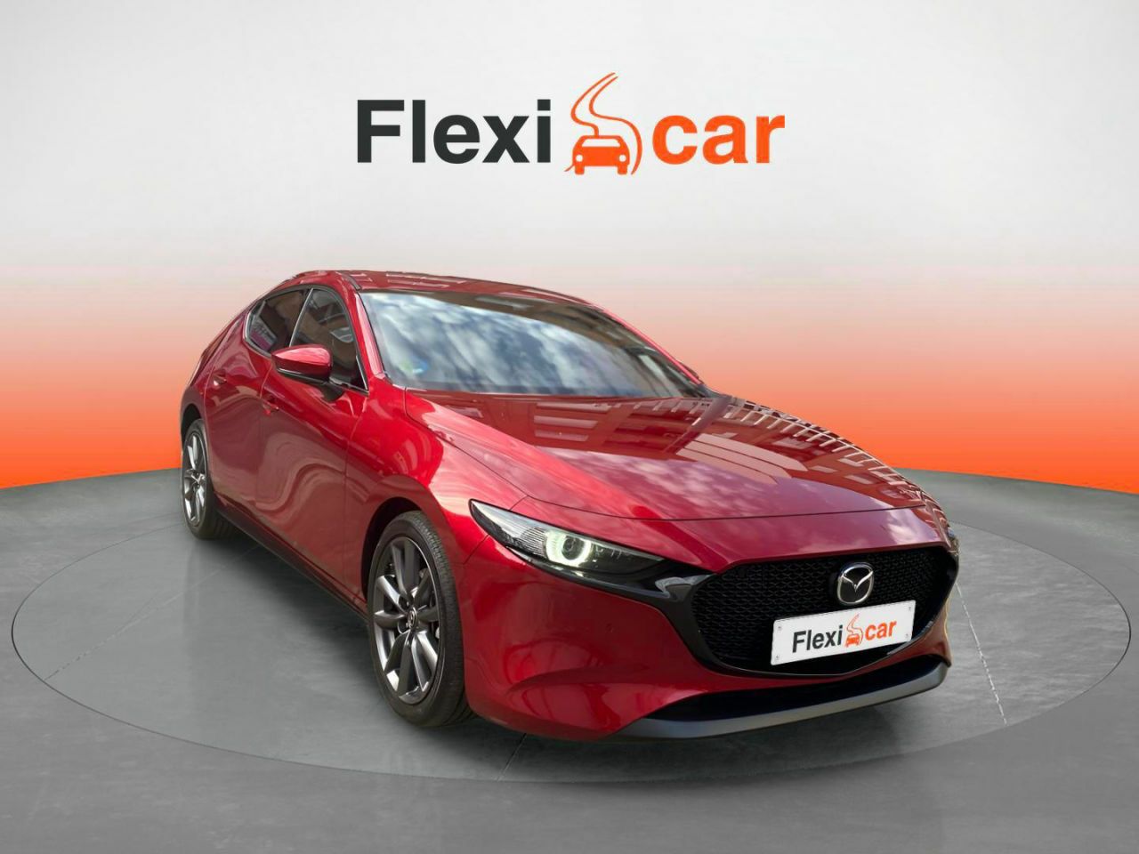 Mazda 2 2020 rojo  de segunda mano - mazda 3 2020 /