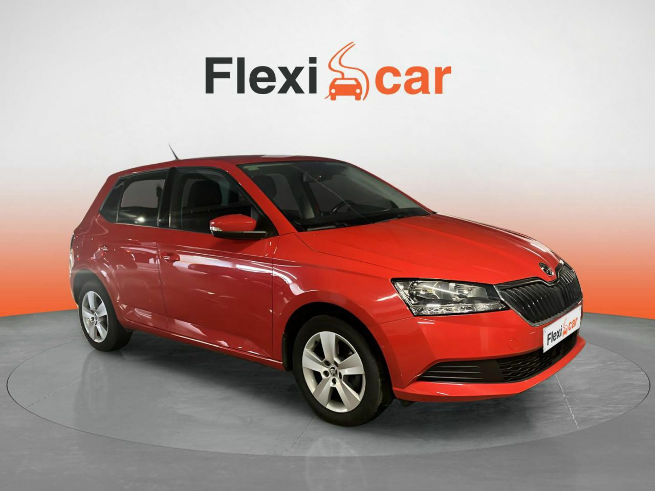 Skoda fabia rojo velvet  de segunda mano - skoda fabia 2019 /