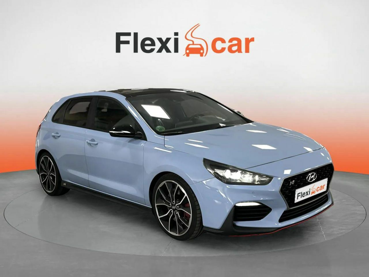 Hyundai i30 azul  de segunda mano - hyundai i30 2019 /