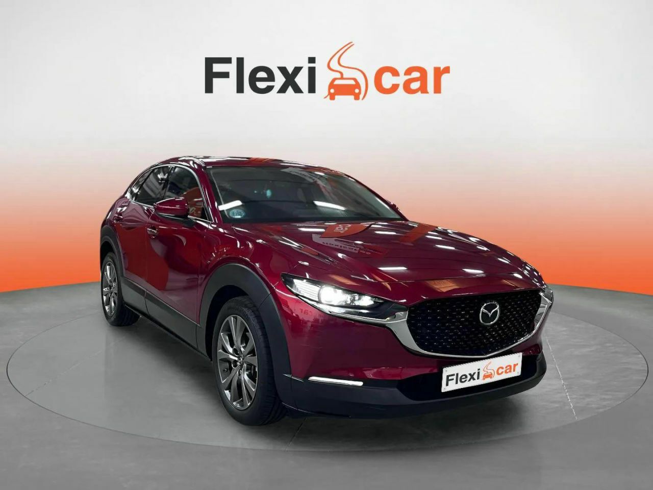 Mazda 2 2020 rojo  de segunda mano - mazda cx-30 2021 /