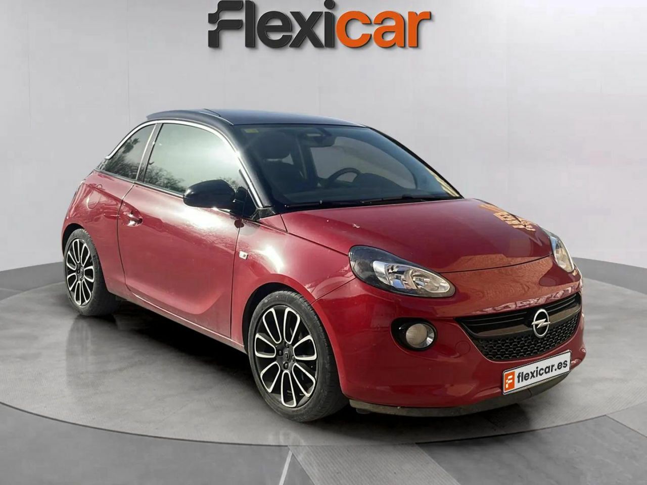 Opel astra 2024 rojo  de segunda mano - opel adam 2018 /