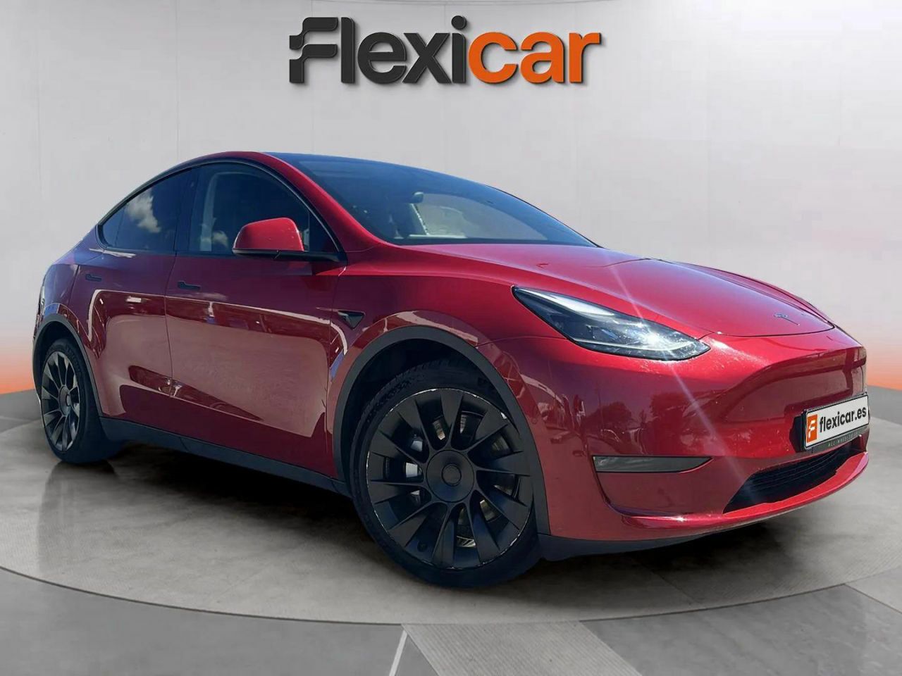 Corolla 2021 rojo  de segunda mano - tesla model y 2021 /