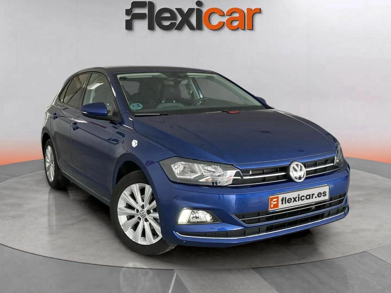 Volkswagen polo azul  de segunda mano - volkswagen polo 2018 /