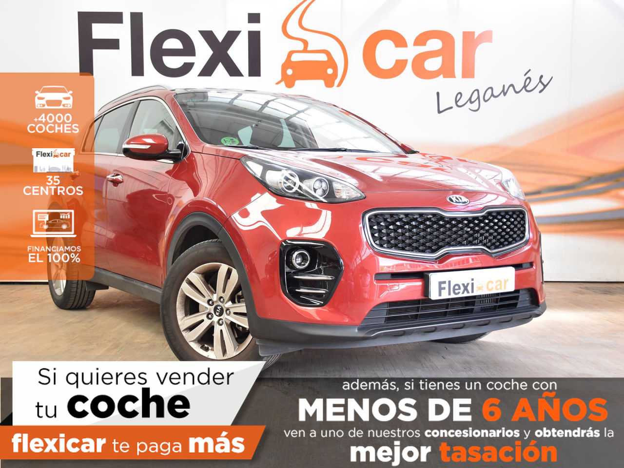 Kia Sportage ocasión segunda mano 2016 Diésel por 16.790€ en Madrid