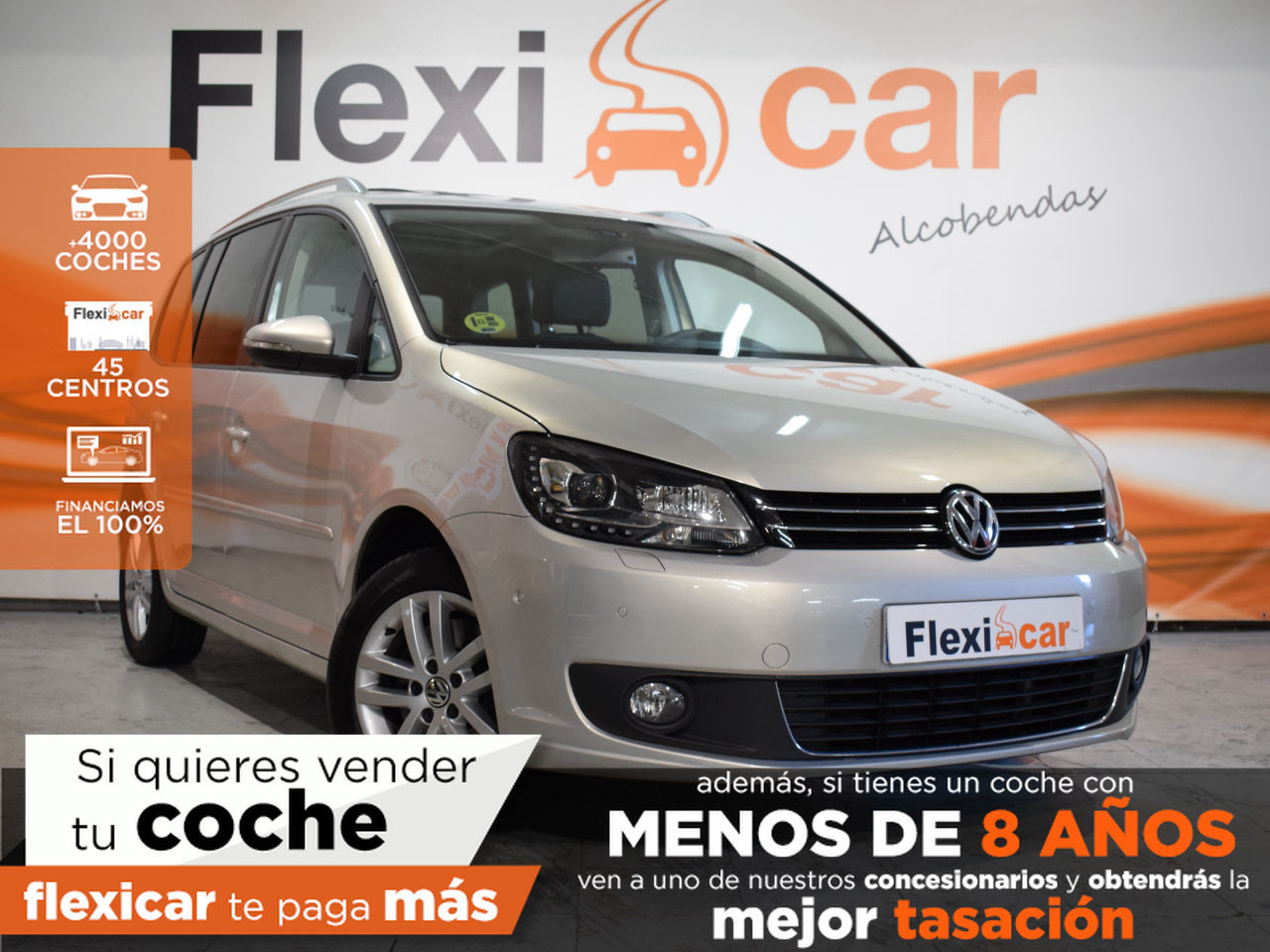 Volkswagen Touran ocasión segunda mano 2015 Diésel por 16.300€ en Madrid