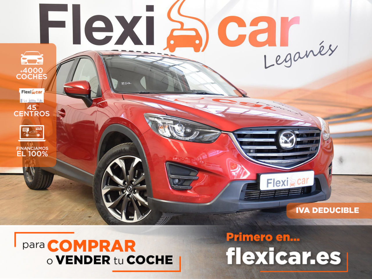 Mazda CX-5 ocasión segunda mano 2016 Diésel por 19.990€ en Madrid