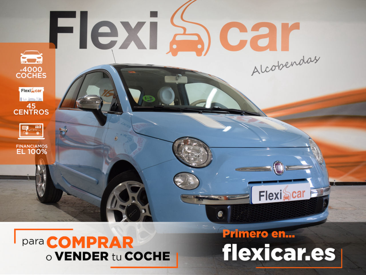 Fiat 500 ocasión segunda mano 2011 Gasolina por 8.990€ en Madrid