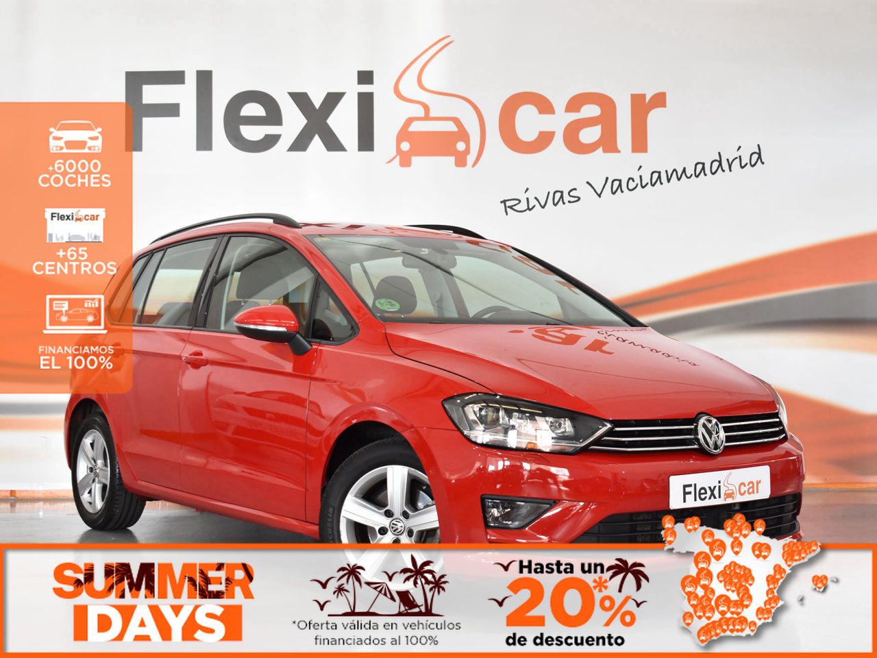 Volkswagen Golf Sportsvan ocasión segunda mano 2015 Diésel por 16.490€ en Huelva