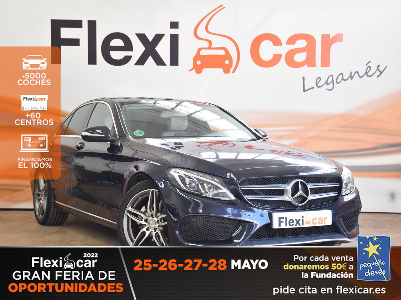 Mercedes Benz Clase C ocasión segunda mano 2014 Diésel por 23.490€ en Madrid