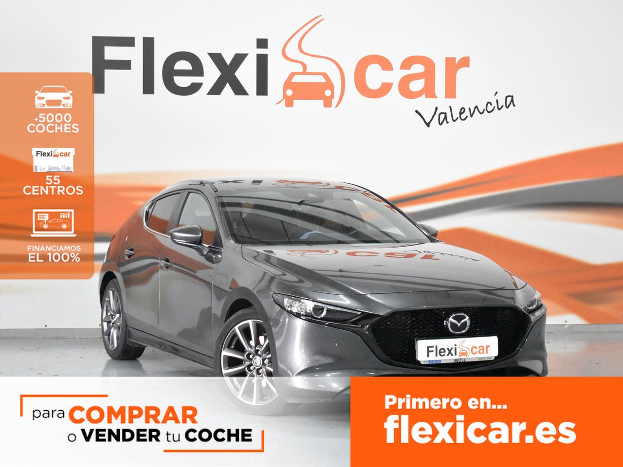 Mazda 3 ocasión segunda mano 2021 Gasolina por 23.490€ en Barcelona