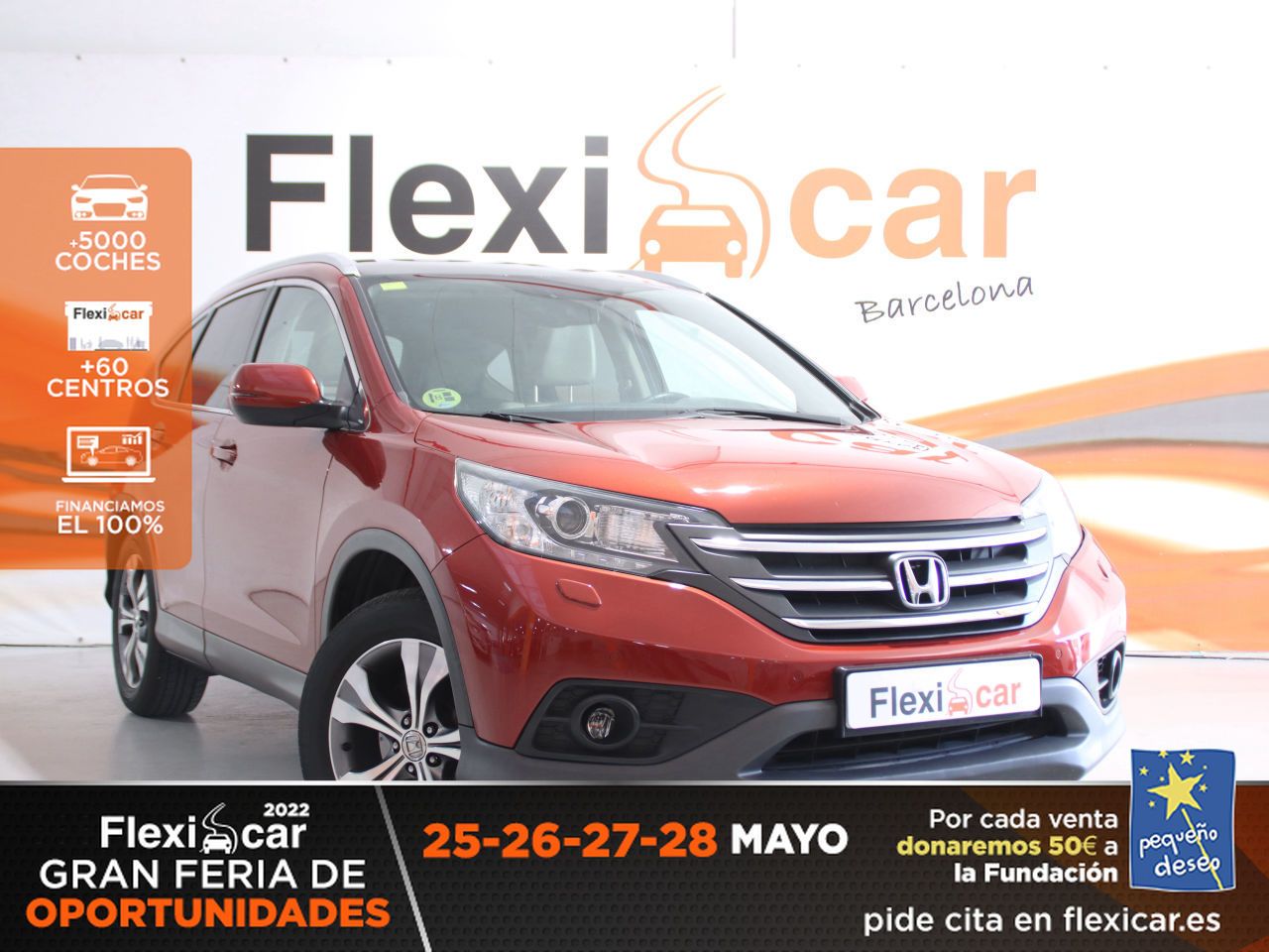 Honda CR-V ocasión segunda mano 2014 Diésel por 15.490€ en Barcelona