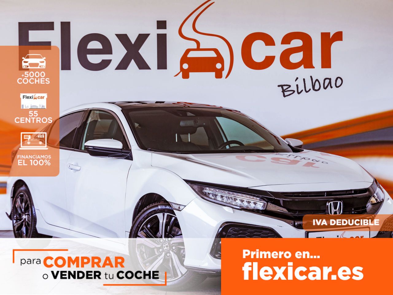 Honda Civic ocasión segunda mano 2017 Gasolina por 16.490€ en Barcelona