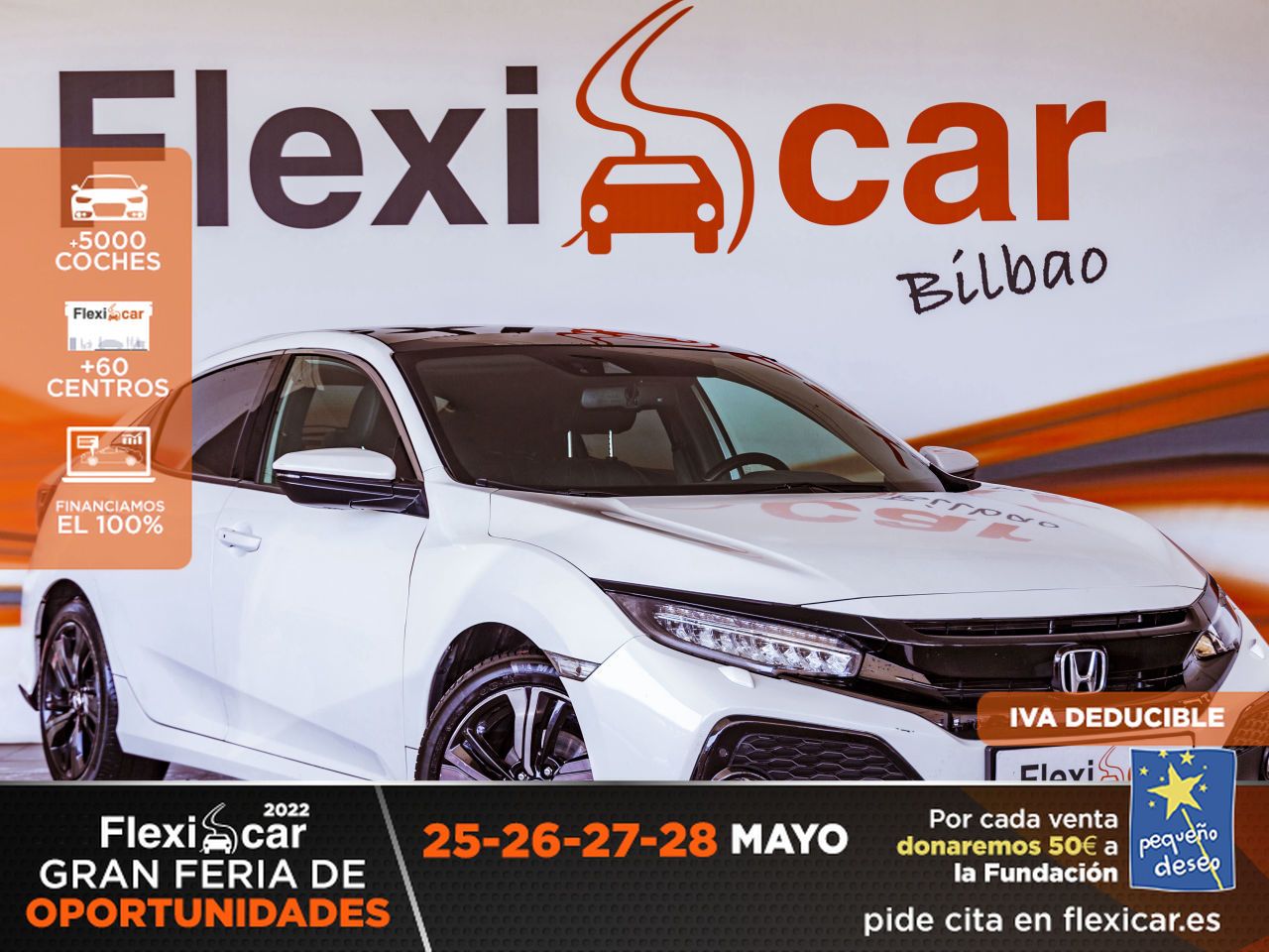 Honda Civic ocasión segunda mano 2017 Gasolina por 16.490€ en Barcelona