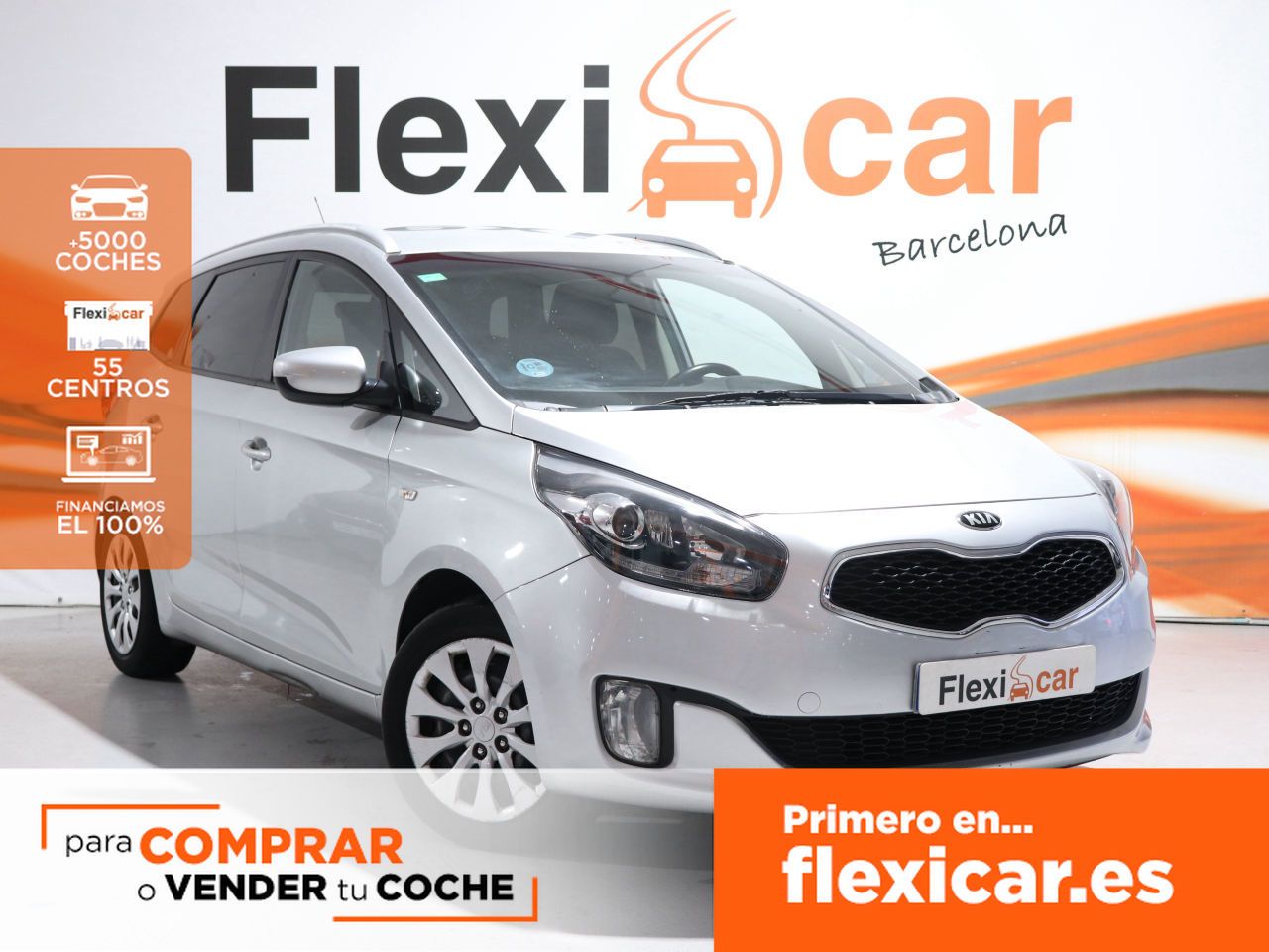 Kia Carens ocasión segunda mano 2016 Diésel por 16.490€ en Barcelona