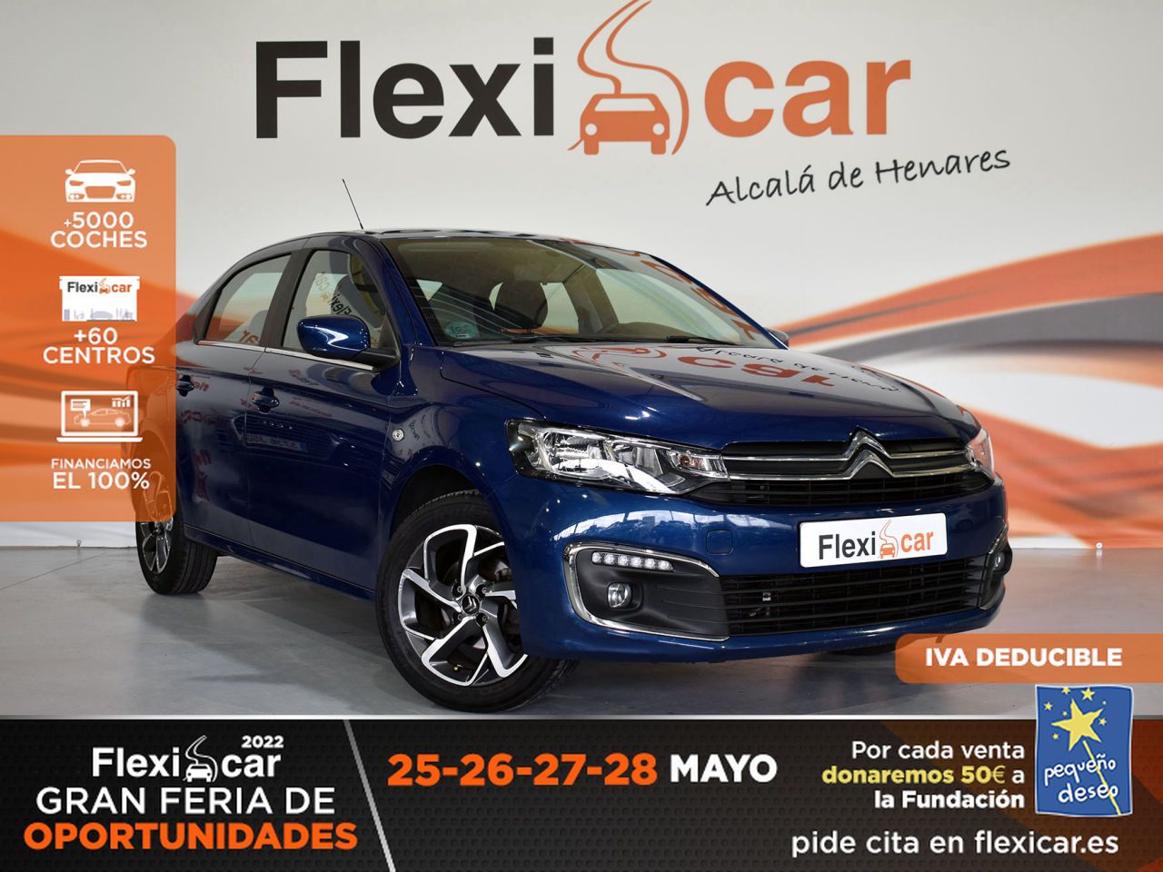 Citroën C-Elysèe ocasión segunda mano 2019 Gasolina por 10.990€ en Madrid