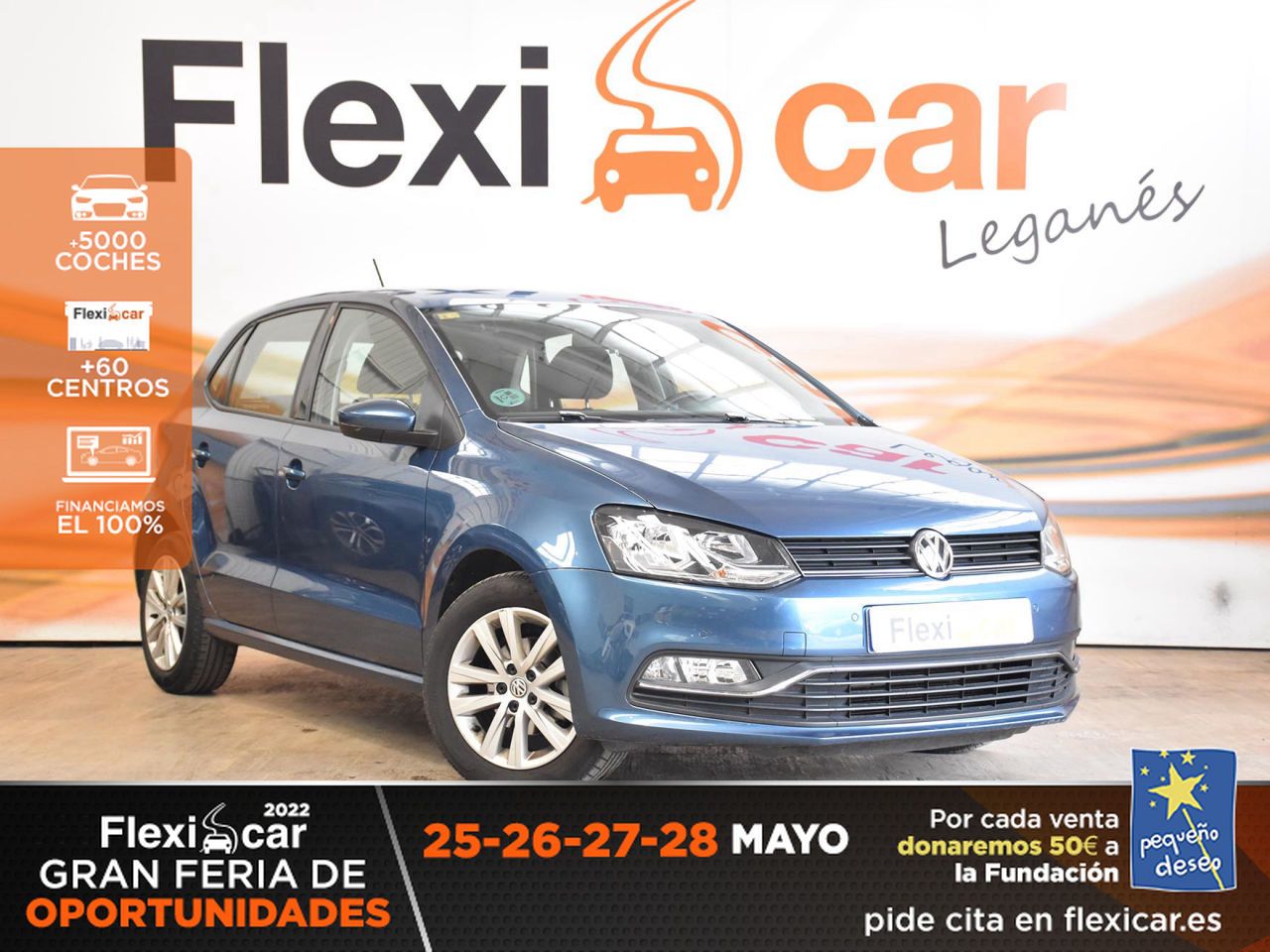 Volkswagen Polo ocasión segunda mano 2017 Gasolina por 12.490€ en Madrid