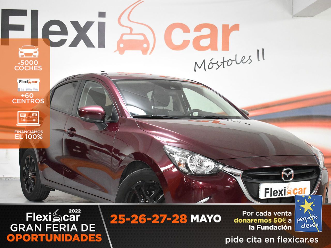 Mazda 2 ocasión segunda mano 2019 Gasolina por 14.890€ en Madrid