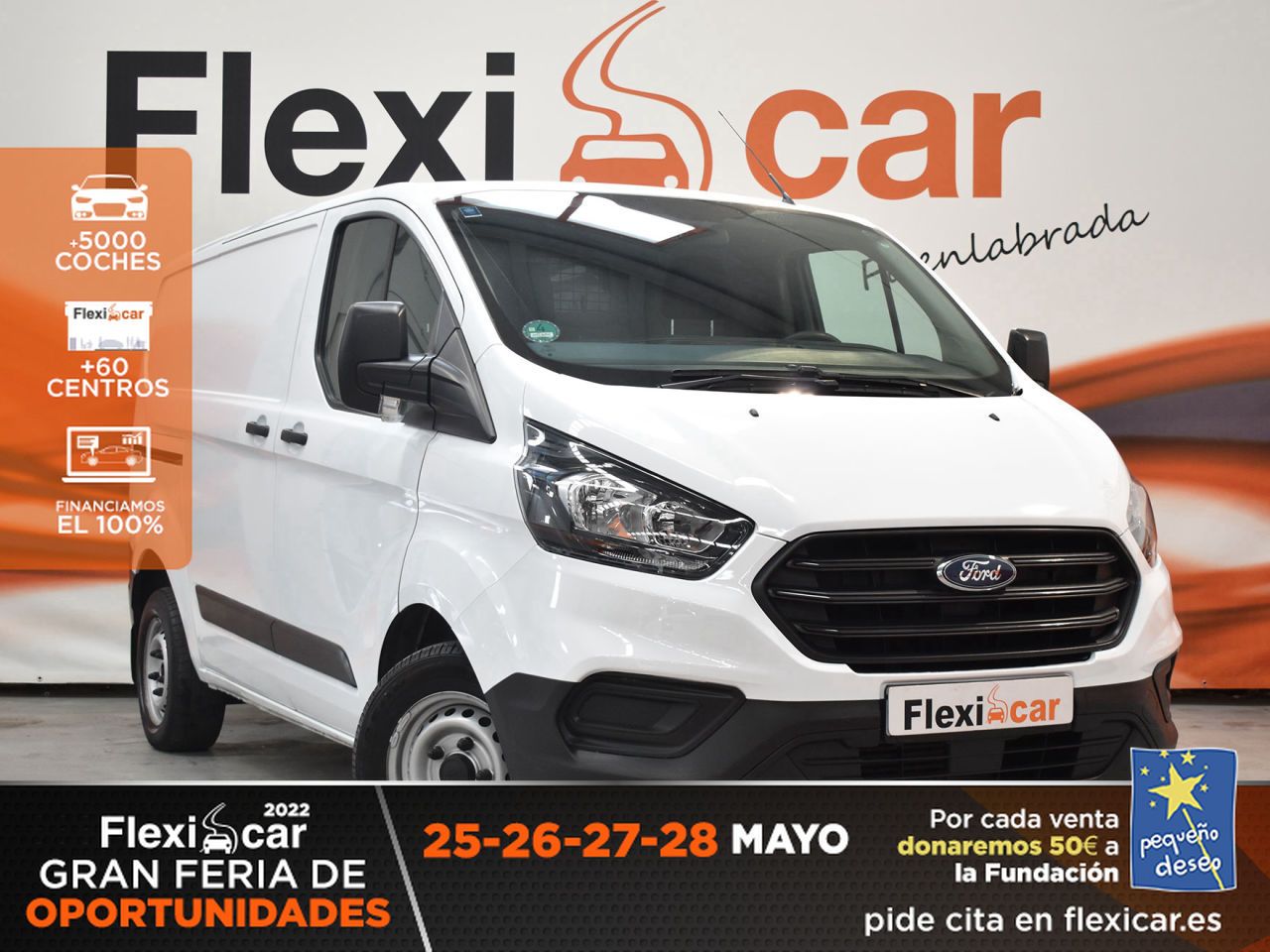 Ford Transit Custom ocasión segunda mano 2018 Diésel por 24.490€ en Madrid