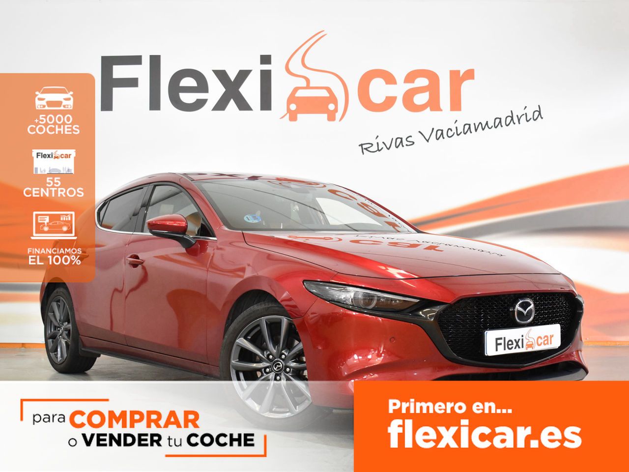 Mazda 3 ocasión segunda mano 2019 Gasolina por 23.490€ en Huelva